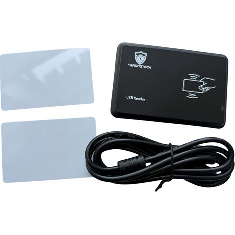 Lecteur de cartes RFID 13,56 MHz ISO 14443A M1 S50 Card RF IC USB Reader (14H) Lecteur RFID Lecteur 13,56 MHz Lecteur de carte 13,56 MHz