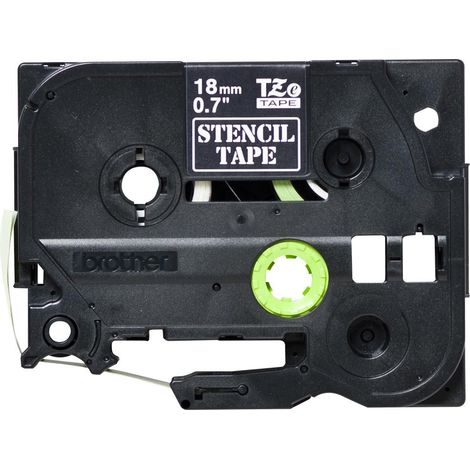 Brother STe-141 - Preto - Rolo (1,8 cm x 3 m) 1 cassete(s) fita de impressão - para P-Touch PT-18, 3600, E300, E500, E550, PT-GL-200, PT-H300, P700, P-Touch EDGE PT-P750 Farbband