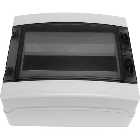 IP65 wasserdichter elektrischer Verteilerkasten, Anschlusskasten mit transparentem Deckel, MCB-Schutzgehäuse für elektrische Außenverkabelung (1/5)