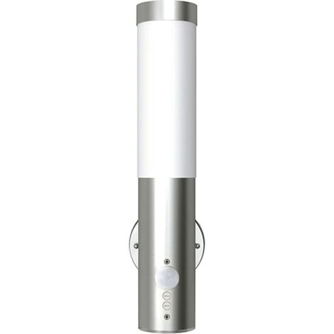 Maison Exclusive - Lampade da parete per esterni 2 pezzi con sensore di movimento in acciaio inossidabile