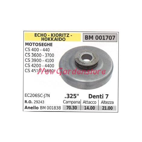 Pignone ECHO motore motosega CS 400 440 3600 3700 4100 .325' denti 7 001707