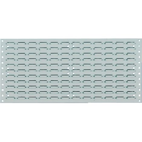 Placa visualización etiqueta 1486x457 mm gris RAL 7035 (1/2)