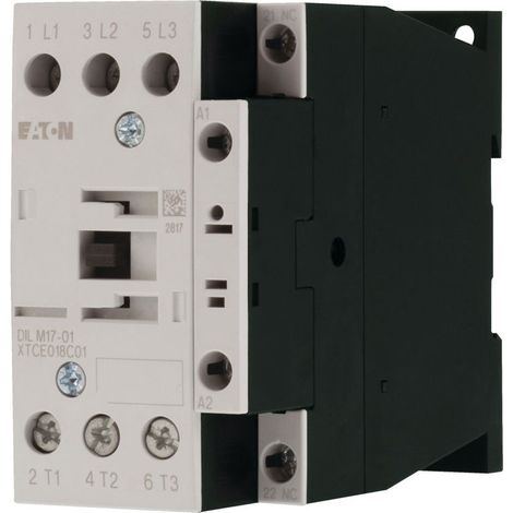 Eaton DILM17-01(RDC24) Contactor de potencia, 7,5kW/400V, DC