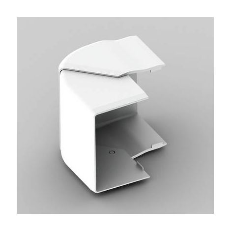 Esquina exterior izquierda 60x40 mm 90 grados blanco crema 8656