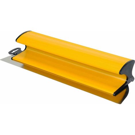 Vorel 06002 - Espátula de acero inoxidable, 0,3 mm, 400 mm de ancho, ideal para enyesado de grandes superficies.