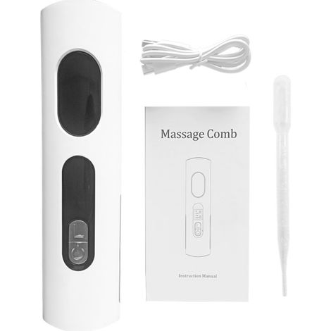 Elektrische Haarbürste, Kopfhautmassagekamm, Kopfhaut- und Haarmassagebürste