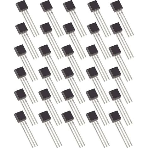 Capteur à Effet Hall Bipolaire, Hall Effect Sensor, Capteur Hall 3 Broches, 30pcs 49E TO-92 Capteurs à Effet Hall Linéaire 3 Broches pour réparation de moteur de véhicule électrique (1/5)