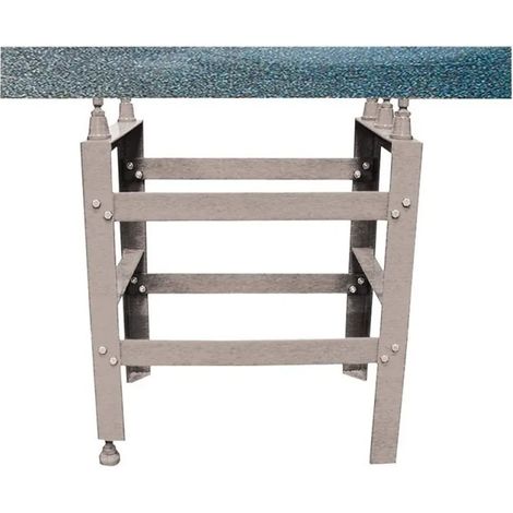 Support en kit + marbre granit classe 1 - Pour marbre 1000 x 630 mm