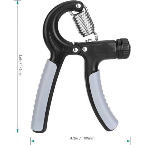 Exerciseur De La Main - Poignée Réglable 10 À 40 Kg - Renforcement Préhension Et Poignet - 1 Pièce (1/4)