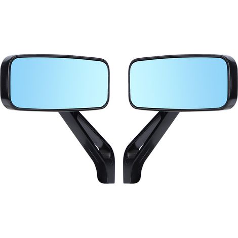 Rétroviseur Latéral - Aluminium Et Verre - Convient Pour Motos Avec Filetage 8 mm Et 10 mm - Lot De 2 (1/5)