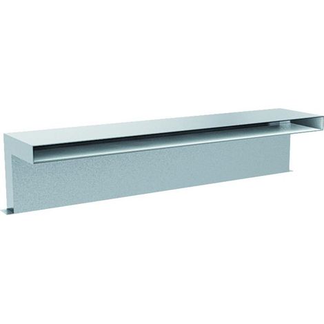 Manchon équerre 365 x 18 mm, longueur 100 mm, adaptée aux mortaises 354 x 12 mm S&P (UNELVENT) 865460