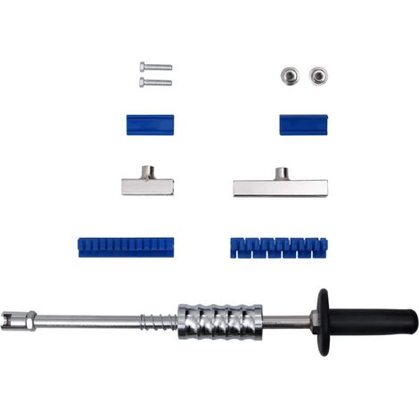 7 pezzi Set di martelli scorrevoli per estrattore di ammaccature, strumento di riparazione per frigorifero, moto, lavatrice, acciaio al carbonio 020004161