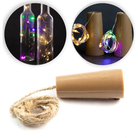 Lámparas decorativas LED para tapones de botellas. Luces para botellas. Ideales para fiestas. (1/5)