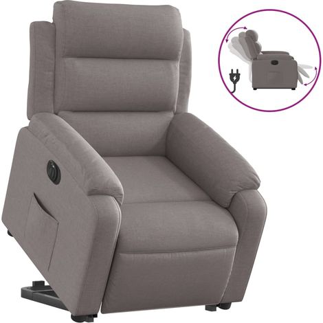 Maison Exclusive - Relaxsessel mit Aufstehhilfe Elektrisch Taupe