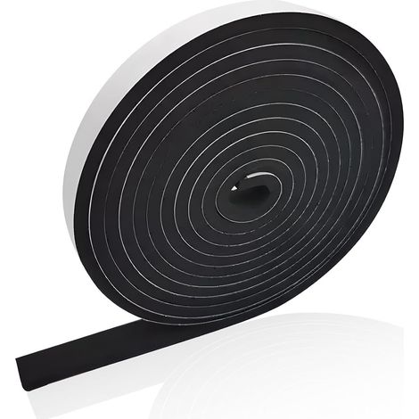 Joint de poêle auto-adhésif pour cheminée et barbecue 2,5 m résistant à la chaleur (3 mm d'épaisseur) pour fenêtres, cheminées et appareils fumeurs (1/5)