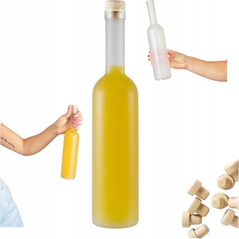 FUTURA MASTGLASFLASCHE 500 ml + LIKÖRPERVERSCHLUSS 0,5 l GESCHENK (1/5)