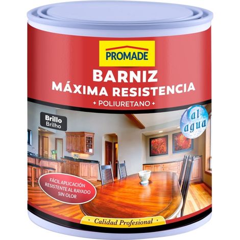 Barniz madera int poliu al agua brillo 750ml abpb104 promade
