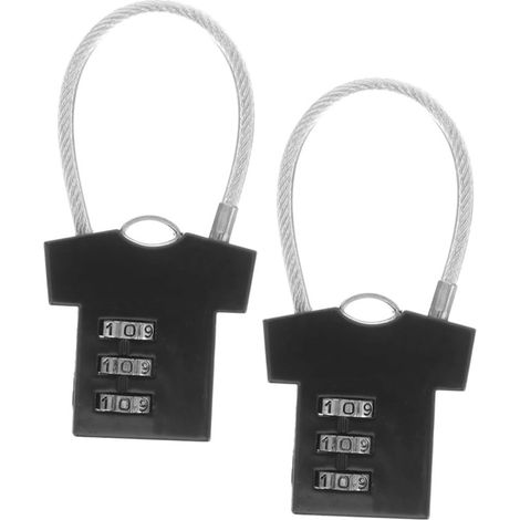 à combinaison 2 pièces pour valise cadenas de voyage pour