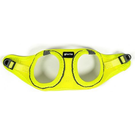 Imbracatura per Cani Gloria Air Mesh Trek Star Giallo Taglia XXXS (18-20 cm) (1/4)