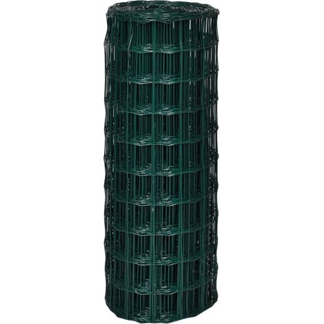 Panneaux de clôture Fer revêtu de PVC Vert fr45375 (1/3)