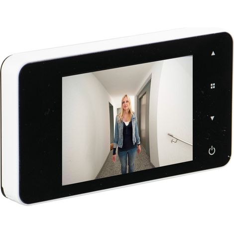 Burg Wächter Door eGuard DG 8200 W 37370 Digitaler Türspion mit TFT-Display 10.16 cm 4 Zoll (1/3)