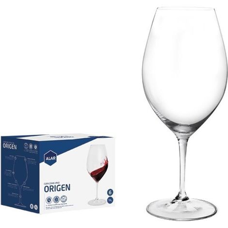 100 cls copa degustacion gran vino reserva modelo origen cristalin - caja 6 unidades (1/2)