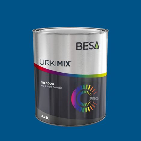 Pot de peinture Polyuréthane / bi composant Bleu De Sécurité RAL 5005 Mat - 150 gr
