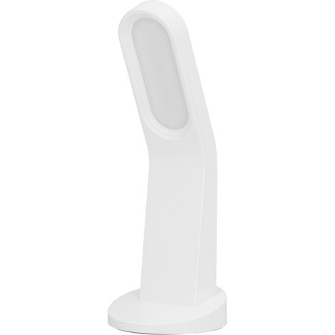 Wiederaufladbare LED-Schreibtischlampe, Mini-USB-Taschenlampe, Touch-Steuerung mit einstellbarer Helligkeit, tragbare Wandleselampe mit integriertem Akku, Modell LJC-139, weiß, nur in Korea erhältlich (1/5)