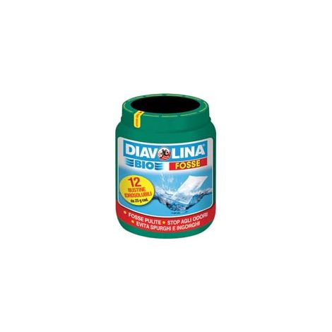 DIAVOLINA BIO FOSSE- - 12 buste da gr.25 - 6 pezzi DIAVOLINA