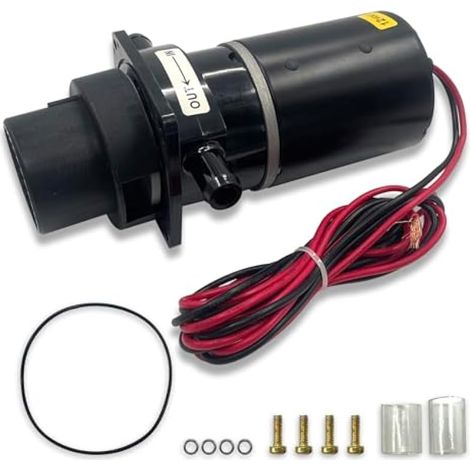 37041-0010 Kit de sous-assemblage de broyeur de toilettes électriques marines, compatible avec Jabsco 37010-0000, 37010-1000, 37010-0090 et 37010-1090, 12 V (1/5)