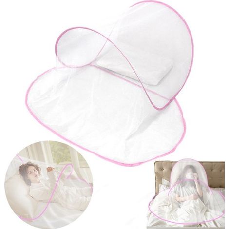 Mosquitera portátil (140 x 80 x 56 cm), Mosquitera plegable para protección facial, Mosquitera plegable, Mosquitera, Tienda de campaña portátil (1/5)