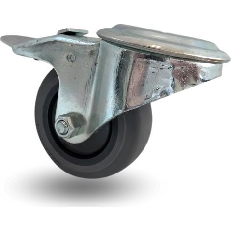 Rueda giratoria, juego de ruedas, freno, 100 mm, 150 kg, bppf, 1005, Performa (1/5)