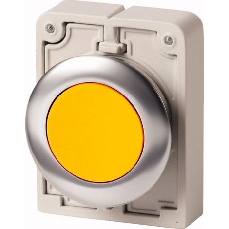 Bouton-poussoir 30mm affleur. jaune EATON M30I-FD-Y
