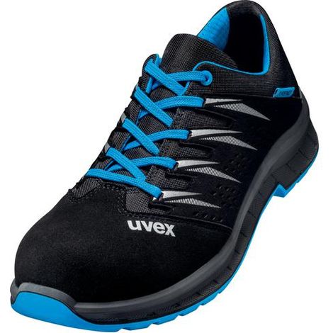 uvex 2 trend Halbschuhe S1P blau, schwarz Weite 11 Gr. 43 (1/2)