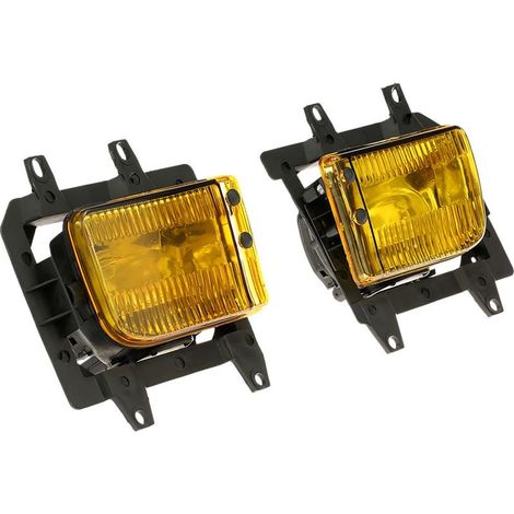 Kit of lenses transparent in plastic for lights fog light before left and right for BMW Series 3 E30 (1985-1993) (1/5)