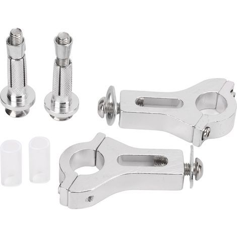 Generic Motorcycle Handguard Support, Wear-Resistant Hand Protection Clamp, Easy Installation, Rust Prevention for Motocross.