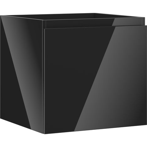 Mexen Orio Badezimmer-Unterschrank 50 cm, 1 Schublade, schwarz glänzend - 91A10-05047-1-BF70 (1/5)