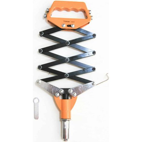 RIVETTATRICE ESTENSIBILE ESTENDIBILE A FISARMONICA 32" 810mm DA 3.2 A 6.4 mm 738 (1/3)