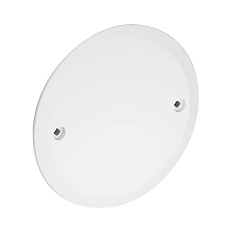 Schneider Electric – Couvercle rond plein pour boîte Ø67mm – Fixation avec 2 vis – Compatible toutes marques – ALB71819
