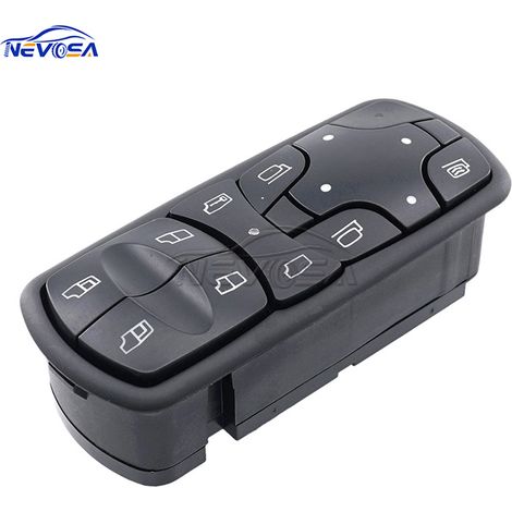 A9438200097 is applicable to the master switch of the power window regulator in Mercedes-Benz vehicles. (1/4)