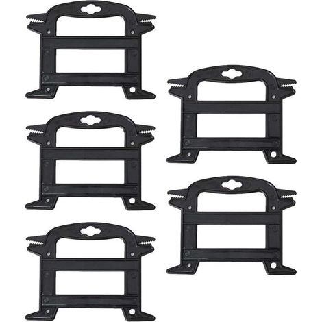 5 piezas de enrollador de cuerda paracord para exteriores，550 enrolladores de cuerda paracord en forma de escalera，organizador de cuerda (1/5)