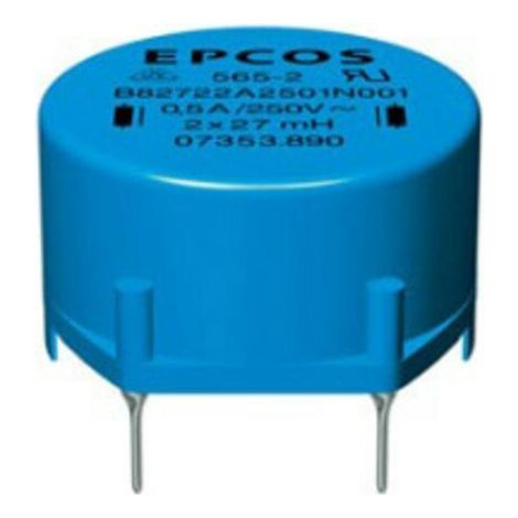 TDK B82722A2202N001 B82722A2202N001 Inductance torique CMS B82722 2.2 mH 130 mΩ 2 A 1 pc(s) D907471 (1/3)