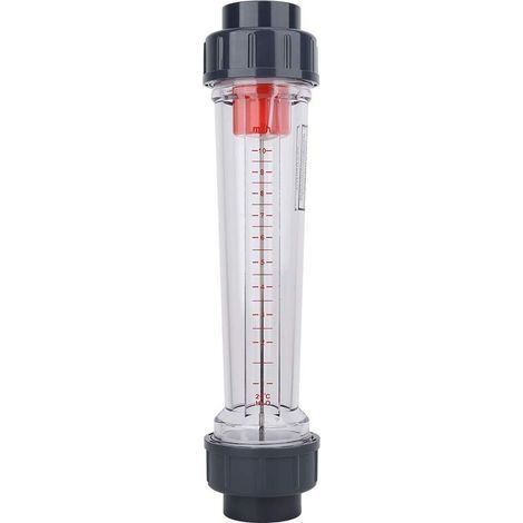 Débitmètre liquide en plastique. Débitmètre de piscine 50 mm plastique 1-10 m3/h Haute Précision Débit Instantané Bouche Plate 50mm Pour LZS-40 (D) Rotamètre Liquide (1/4)