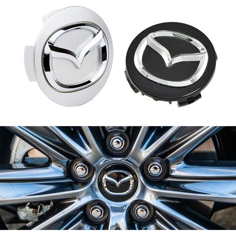 Mazda-Radnabenkappen, passend für Autofelgen – 4er-Set (1/5)