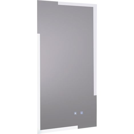 JTP Glance LED Bathroom Mirror with Touch Sensor 800mm H x 450mm W (1/3)