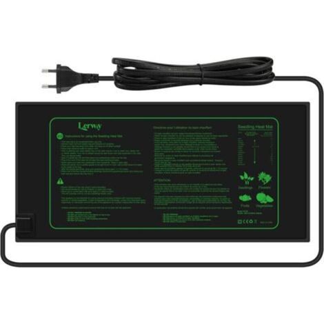 Wasserdichte Heizmatte für Pflanzen, Keimgewächshaus, beschleunigt die Samenkeimung, Heizkissen für Reptilien und Amphibien, 21/30 W, 52 × 25 cm (1 Stück – 21 W)