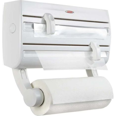 Portarotolo a Parete Pellicola Alluminio Carta Scottex Cucina Leifheit Parat F2 (1/5)