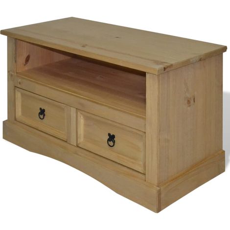 vidaXL TV Cabinet Mexican Pine Corona Range 91x43x56 cm (1/5)