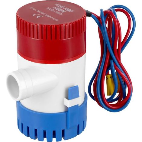 Pompe de cale submersible 12V 500GPH pour bateaux, marines, yacht et jardin extérieur – universelle pour eau douce, salée et sale (1/5)