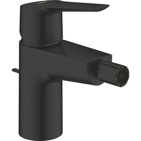 Grohe QuickFix Start - Grifo de bidé, con desagüe, negro mate 325602432 (1/4)
